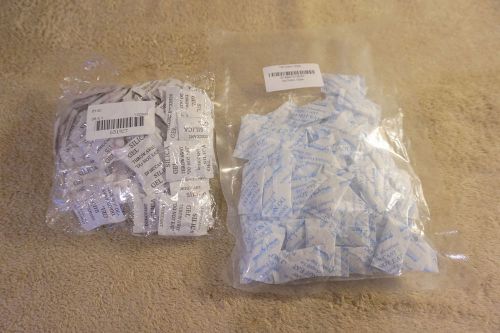 200 DryPacks1gm Desiccant Silica Gel Packets, FDA Approved- New-Sealed-Free Ship