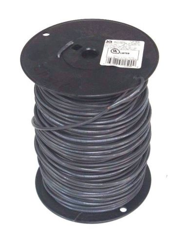 NEW HEWLETT BLACK 10 AWG SOLID COPPER WIRE E23919 THWN OR THHN OR AWM 500FT
