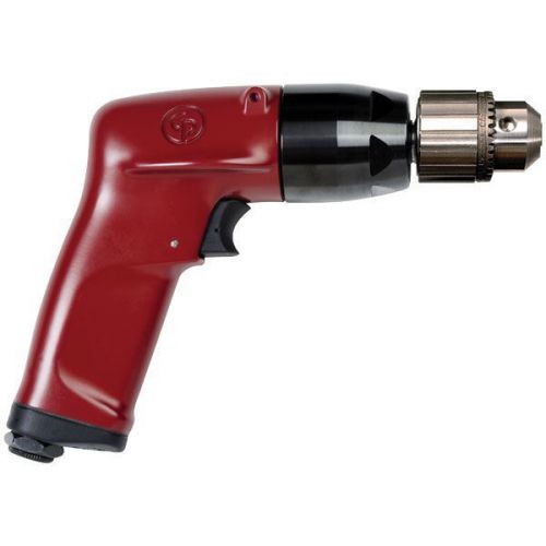 3/8 Pistol Grip Air Drill with Keyed Chuck