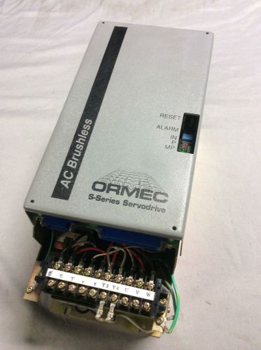 ORMEC S-Series Servo Drive SAC-S12D/101B - SACS12D101B - AC Brushless Servodrive
