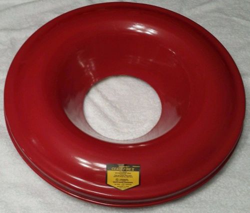 Justrite #26330 Cease-Fire II Red, Steel Flame Retardent Head for 30 Gallon Drum