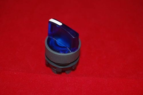 1PC 22MM PUSHBUTTON SWITCH HEAD 2 Postion FITS ZB5AK1263 BLUE MAINTAIN