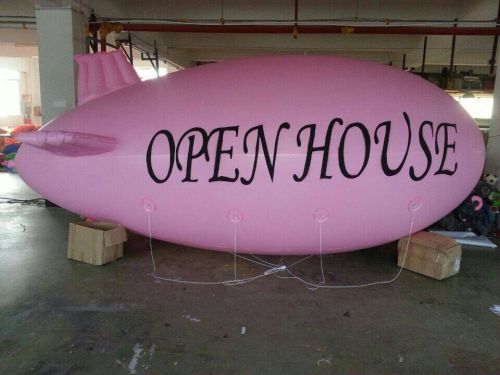 16ft/5m Inflatable Flying Giant Blimp for OPEN HOUSE/Stock sale