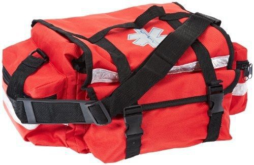 Primacare kb-ro74-r trauma bag, 7&#034; height x 17&#034; width x 9&#034; depth, red for sale