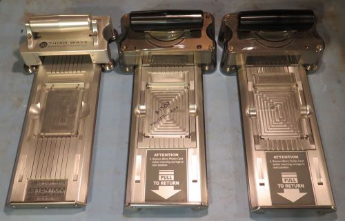 Lot of 3 applied biosystems taqman array fluidic card sealer model 4331770 for sale