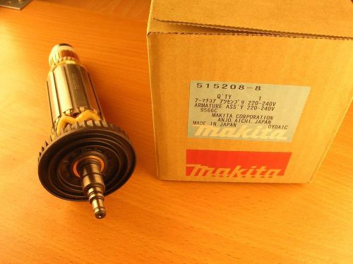 Genuine Makita Armature Rotor for 9566C SG1250 nr. 515208-8