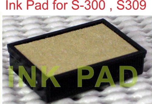 INK PAD for Shiny Stamp S-300 or S-309 choice color Black Blue Red Violet Green