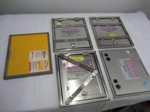 Lot of 5 Kodak FisherBiotech Autoradiography Cassettes FBXC 810 Biomax