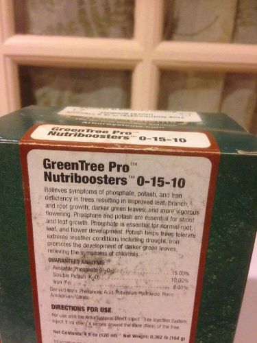 Arbor Systems Direct Inject QC Tree Injection Nutriboosters 3 Boxes