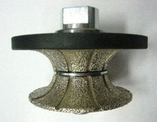 ZERED Vaccum Brazed Profile Wheel for Granite Full Bullnose 40mm