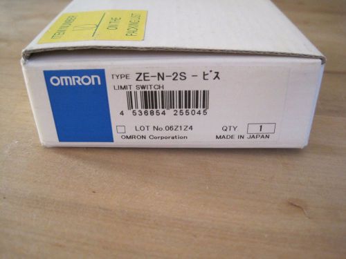 OMRON ZE-N-2S LIMIT SWITCH *NEW IN A BOX*