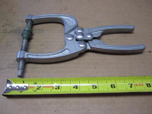 2 1/2&#034; DEEP SET LARGE DE-STA-CO TOGGLE CLAMP PLIERS  AIRCRAFT MACHINIST TOOLS