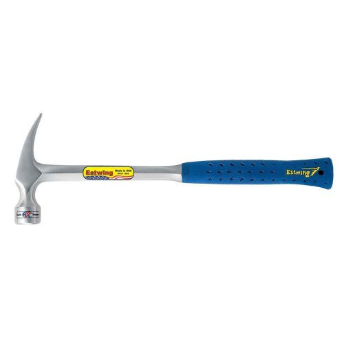 Estwing 22 oz. Solid Steel Framing Hammer with Milled Face and Blue Nylon Vinyl