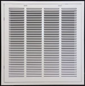 24&#034; x 24&#034; return filter grille for drop ceiling - easy access door &amp; latch to f for sale