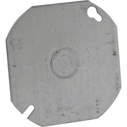4&#034; Oct Blank Cover W/1/2Ko RACO Elec Box Supports 724 050169007242