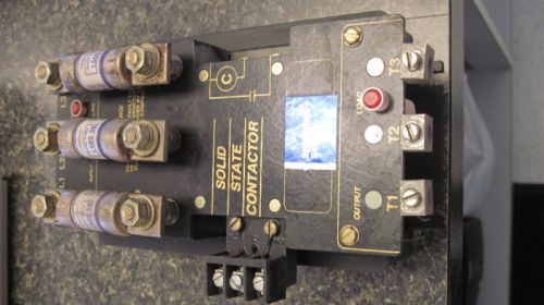 **USED** SPRECHER SCHUH SOLID STATE CONTACTOR