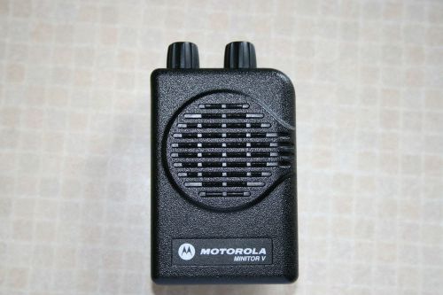 VHF Motorola Minitor 4 IV Pager Fire Ems Model A03KUS9239BC Very good