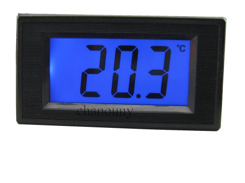 Ac/dc 8-12v -50°c-150°c digital blue lcd thermometer temperature dislpaly tester for sale