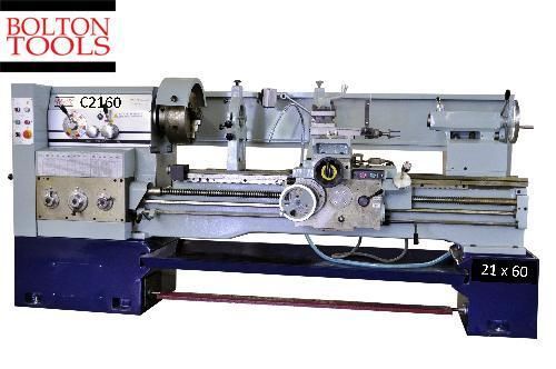 Bolton tools 20.5&#034; x 60&#034; industrial grade big bore precision engine metal lathe for sale