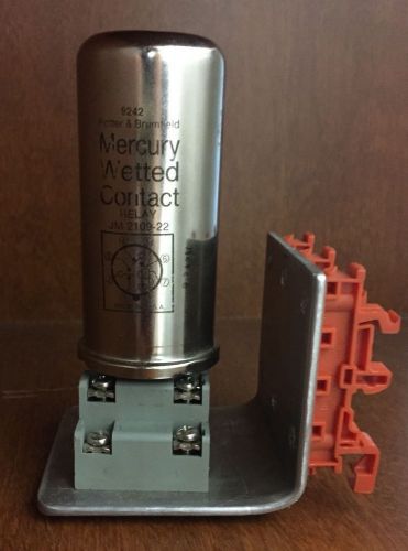 Potter and Brumfield Mercury Wetted Contact Relay P/N: JM 2109-22