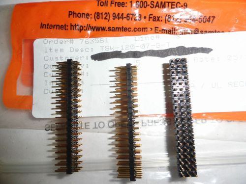 Samtec TSW-120-07-G-T, 60 Position Male Connector Headers