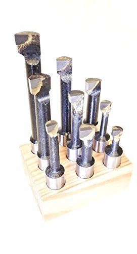 Hhip 3/8 inch c-6 9 piece boring bar set (1001-0001) for sale