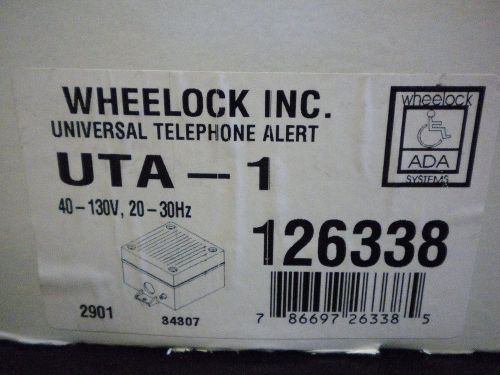 Wheel Lock UTA 4 In1 Universal Telephone Alerts UTA-1   126338    34307