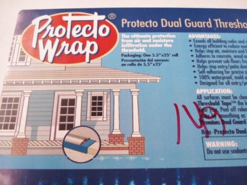 Protecto Wrap Threshold Tape 5-1/2&#034; X 25&#039; Roll FREE SHIPPING!