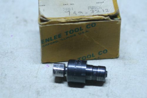 Greenlee 1/2 knockout radio chassis punch  USA