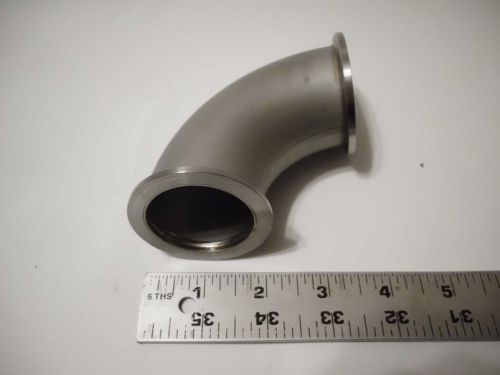 High Vacuum NW/KF40 SS Right Angle Elbow Fitting