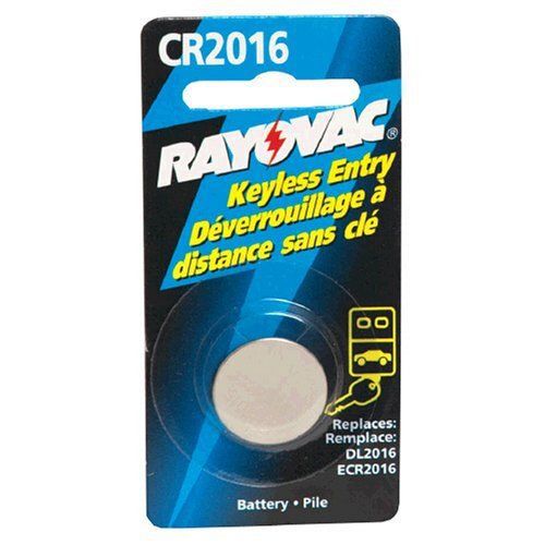 Rayovac Kecr2016-1c General Purpose Battery - Cr2016 - Lithium [li] - 3 V Dc - 1