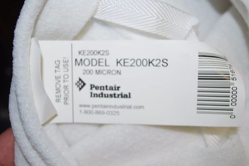10 pack pentair industrial ko200k2s-75 felt filter bag pp 200 gpm 200m for sale