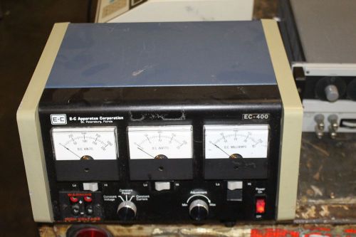 E-C APPARATUS EC-400 ELECTROPHORESIS POWER SUPPLY