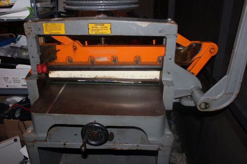 CHALLENGE MACHINERY MANUAL HAND PAPER CUTTER