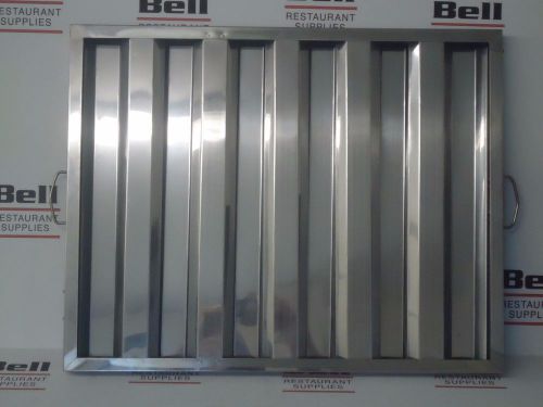 *NEW* 25&#034; x 20&#034; Welded Stainless Steel Grease Hood Baffle Filter - FREE SHIPPING