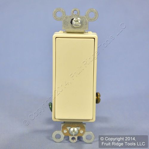 Leviton Ivory COMMERCIAL GRADE Decora Rocker Wall Light Switch 15A Bulk 5691-2I