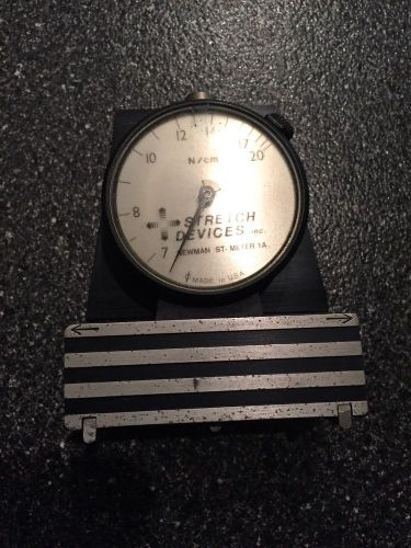 Calibrated Stretch Devices Inc. Newman ST- Meter 1A- Screen Tension Meter