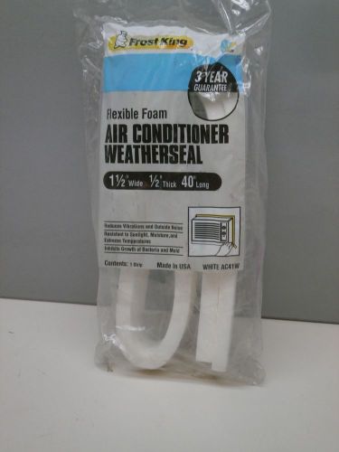 Frost King AC41W 40&#034; Air Conditioner Weatherseal Insulation Strip 1-1/2&#034; x 1/2&#034;
