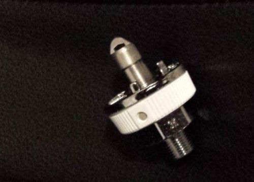 Ohmeda vacuum X 1/8 NPT male  adapters White Pack - Priced Each (2 available)