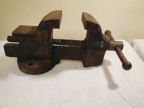VTG Columbian #143 Anvil Bench Vise 3&#034; Jaws - Col. Hdw. Co. Cleveland Ohio, USA