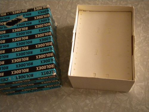 Vintage Rolodex Cards box tear apart vintage office supplies