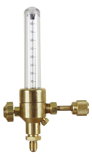Uniweld unf3 nitrogen flow indicator with 1/4-inch female flare inlet connect... for sale
