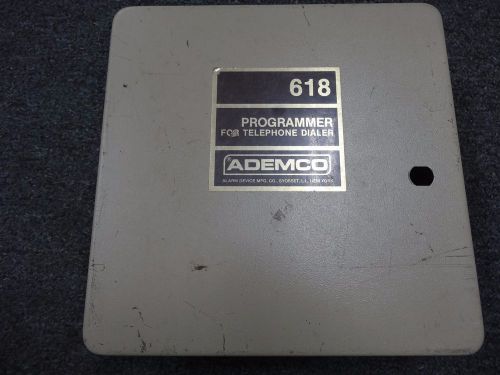 Used Vintage Ademco 618 Tape Voice Dialer Programmer