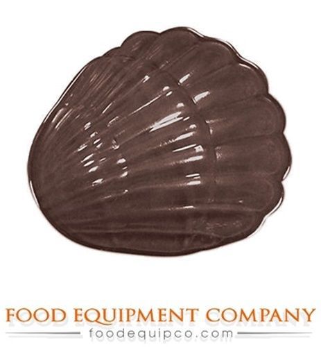 Paderno 47867-70 Chocolate Mold seashell 1.375&#034; dia. x.375&#034; H 8 per sheet
