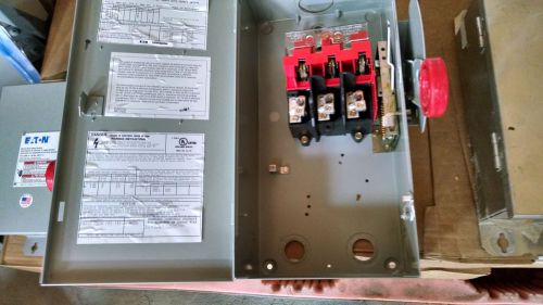 Cutler hammer eaton dh361urk 30amp 600v nf disconnect safety switch nema 3r for sale