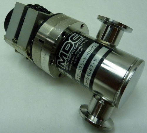Mdc kiv-075-p-opt2 pneumatic in-line vacuum valve nw/kf16 position sensor for sale