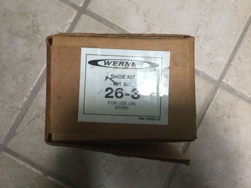 NEW Werner Ladder Shoe Kit 26-3