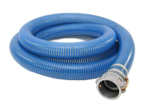 3&#034; id low-temp pvc water suction hose assembly - 25 ft for sale