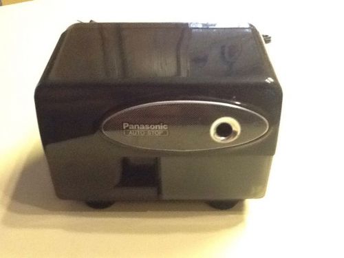 Panasonic KP 310 ELECTRIC PENCIL SHARPENER w/ AUTO STOP Black Working