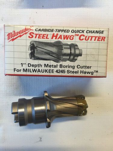 Milwaukee 49-57-0814 13/16 in. Quick Change Tang Drive Steel Hawg Cutter